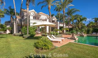 Impressive luxury villa for sale in a prestigious urbanisation within walking distance to the beach in Guadalmina Baja, Marbella 773978 