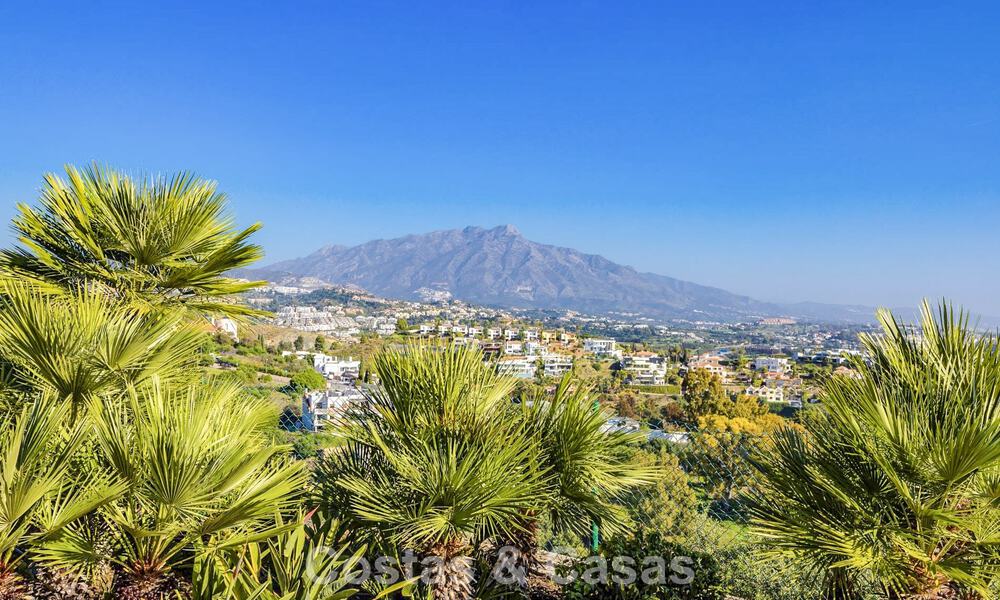 Semi-detached house with private garden and panoramic views for sale in Benahavis - Marbella 774179