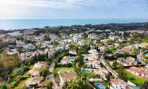 Spacious, single storey villa with traditional Andalusian style for sale in Elviria, Marbella East 774434