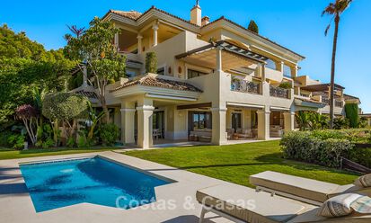 Exclusive, spacious garden apartment with private pool for sale in Aloha, Nueva Andalucía, Marbella 793483