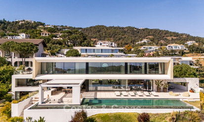 Spectacular contemporary luxury villa for sale with sea view in El Madroñal, Marbella - Benahavís 796239