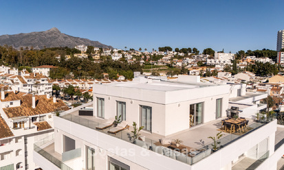 Modern penthouse with wraparound terrace and 360° views for sale in Nueva Andalucía, Marbella 798100