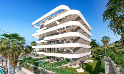 Launch! Modern new-build apartments with sea views for sale in the centre of Estepona 799540