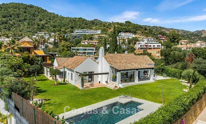 Stylishly renovated mediterranean villa for sale in Cascada de Camoján on Marbella’s Golden Mile 804156