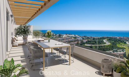New luxury apartments with stunning sea views for sale in La Cala de Mijas, Costa del Sol 807580