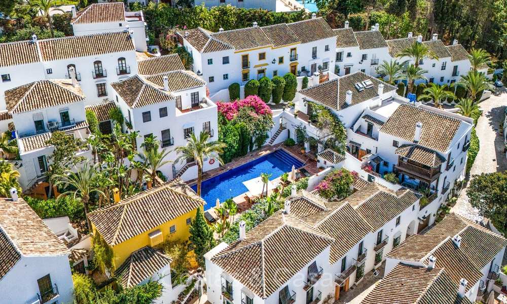 Houses for sale in a Andalusian Village in the heart of the Golden Mile, between Marbella and Puerto Banus 73269