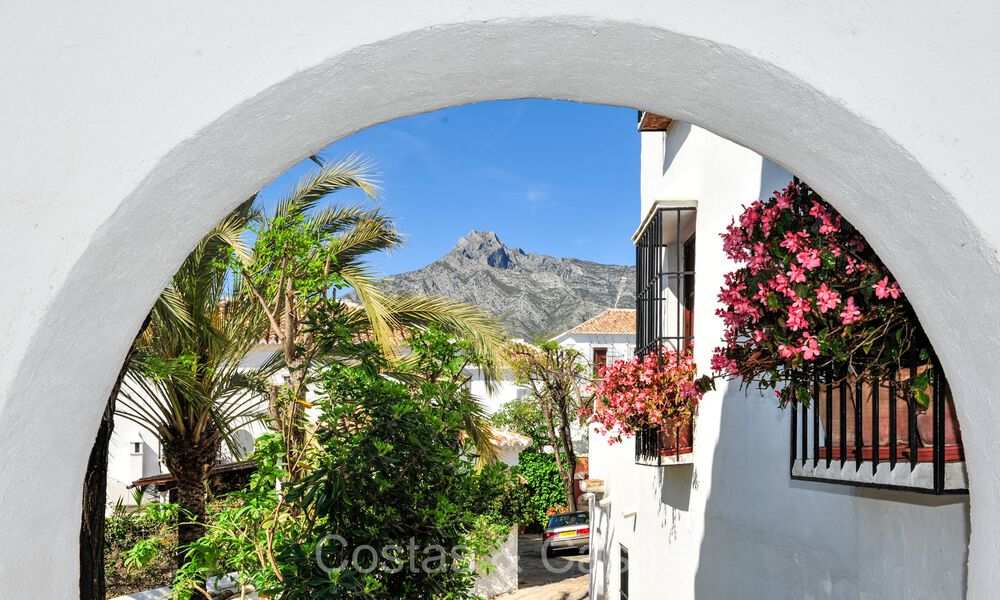 Houses for sale in a Andalusian Village in the heart of the Golden Mile, between Marbella and Puerto Banus 73290