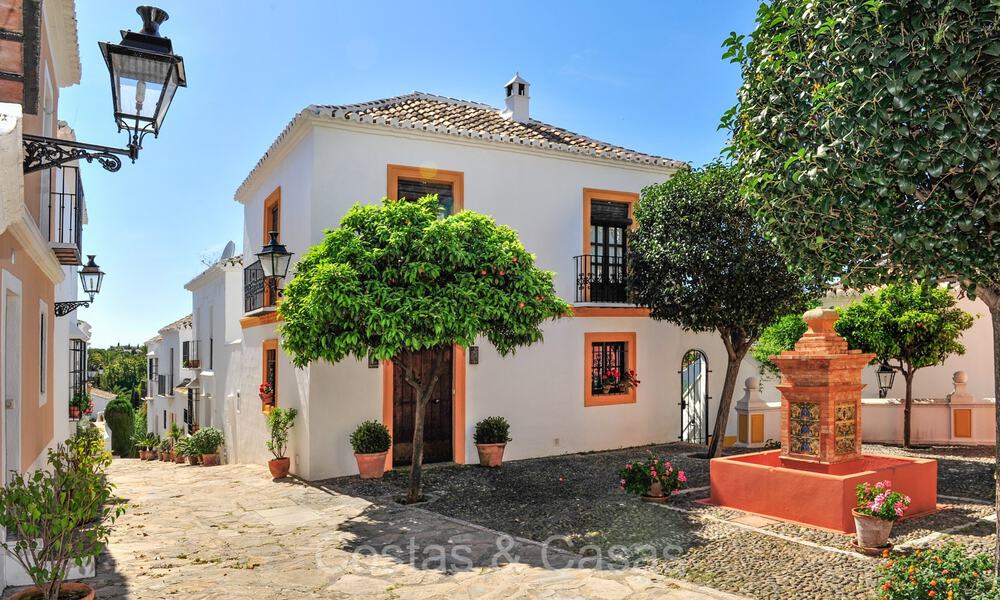 Houses for sale in a Andalusian Village in the heart of the Golden Mile, between Marbella and Puerto Banus 73296