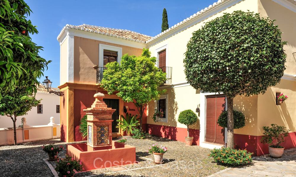 Houses for sale in a Andalusian Village in the heart of the Golden Mile, between Marbella and Puerto Banus 73297