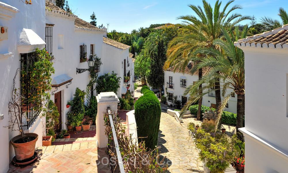 Houses for sale in a Andalusian Village in the heart of the Golden Mile, between Marbella and Puerto Banus 73299