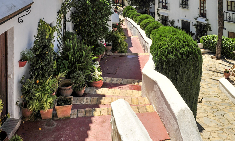 Houses for sale in a Andalusian Village in the heart of the Golden Mile, between Marbella and Puerto Banus 73300