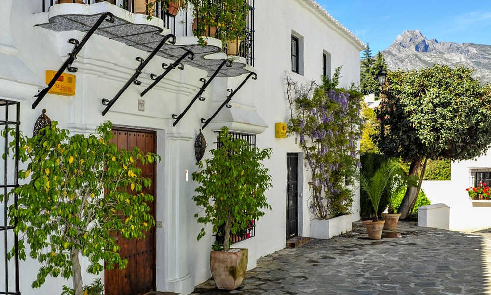 Houses for sale in a Andalusian Village in the heart of the Golden Mile, between Marbella and Puerto Banus 73303