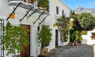 Houses for sale in a Andalusian Village in the heart of the Golden Mile, between Marbella and Puerto Banus 73303 