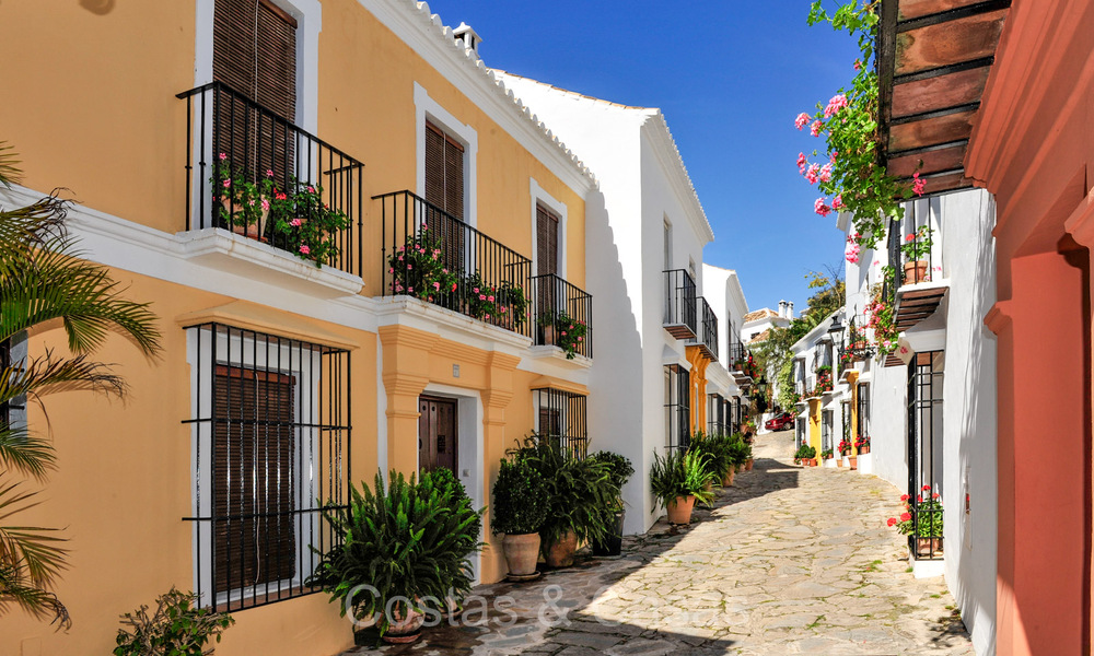 Houses for sale in a Andalusian Village in the heart of the Golden Mile, between Marbella and Puerto Banus 73305